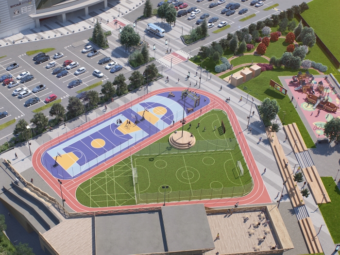 Около ТРЦ «Мега Химки» появится спортивный парк