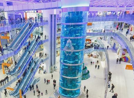 В Москве растет посещаемость торговых центров