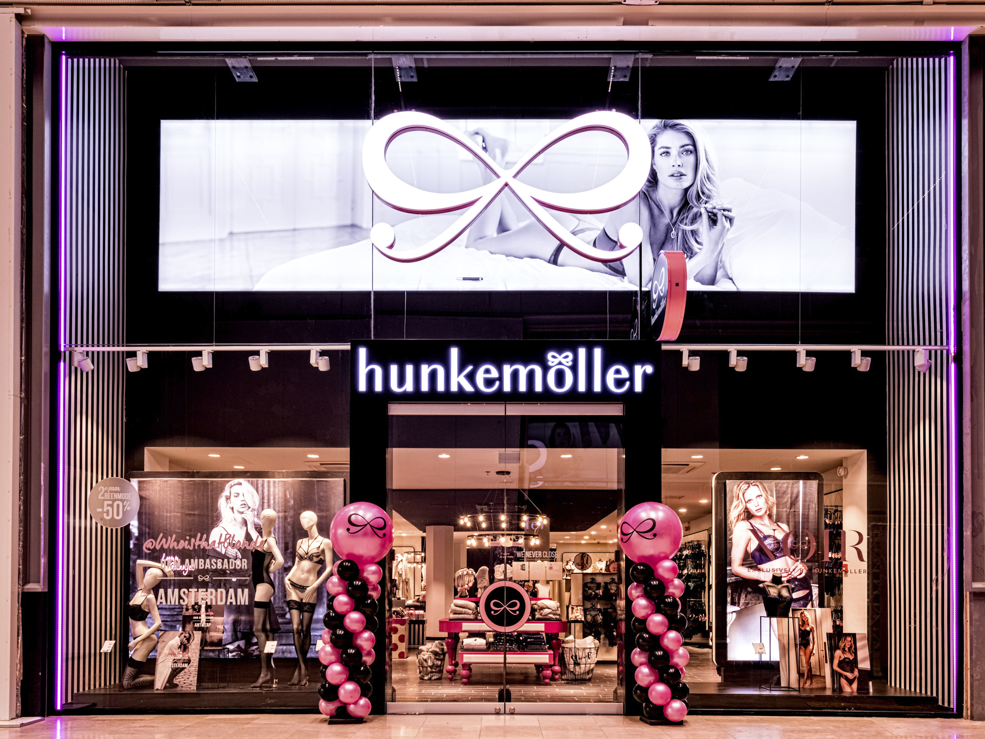 Hunkemöller открывает новый магазин в Москве
