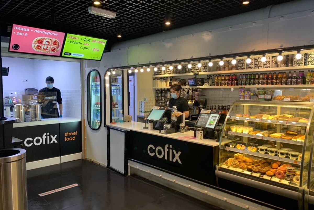 Cofix открыл первое стрит-фуд кафе в Москве